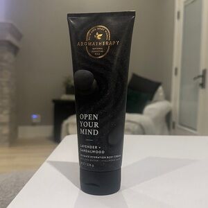 therapy Aromatherapy Black Body Cream with Lavender and Sandalwood